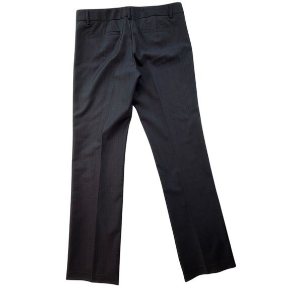 Banana Republic The Logan Fit Wool Blend Plaid Dress Pants Gray Size 6 - Picture 2 of 8